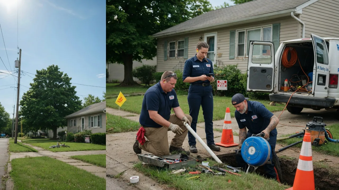 Sewer Line Repair in Heltonville, IN near me